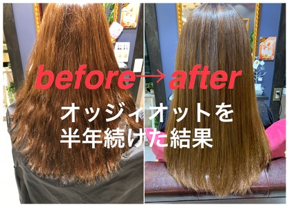 【八尾市高安】オッジィオットの魔法のトリートメントを続けて髪が蘇り始めた！